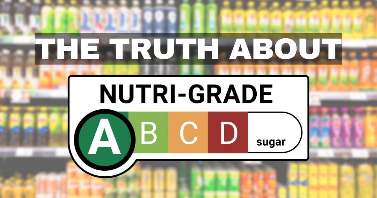 Why Youre Not Seeing Nutri Grade Labels On Certain Drinks Even When It