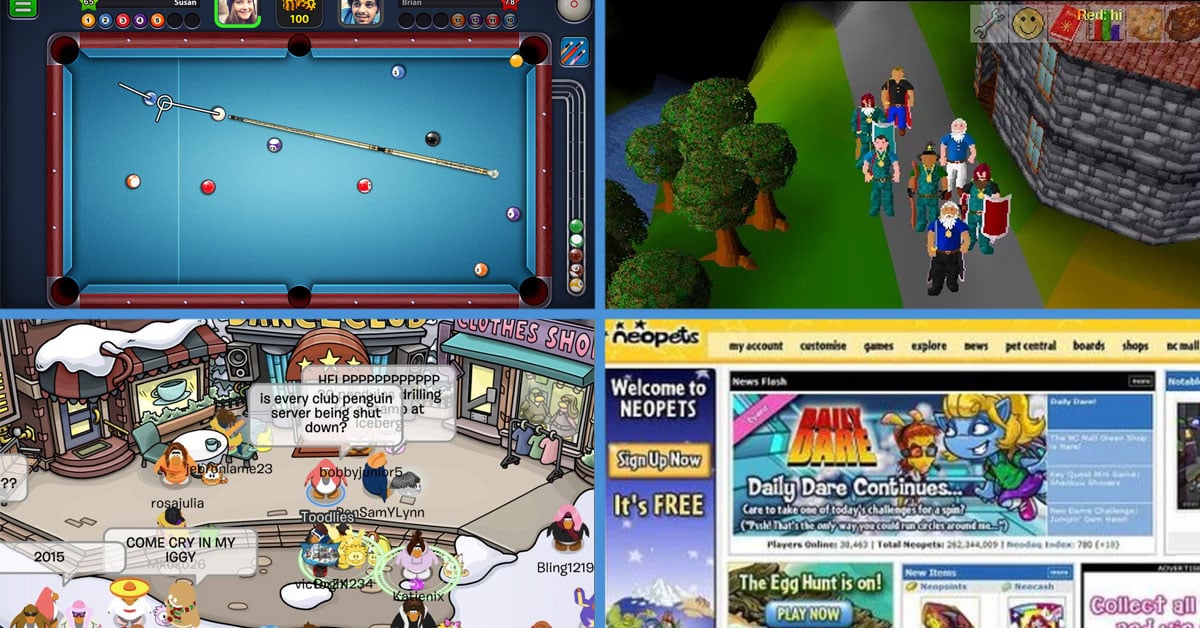 10 Web Browser Games We Used to be Addicted to in 2000s - Goody Feed