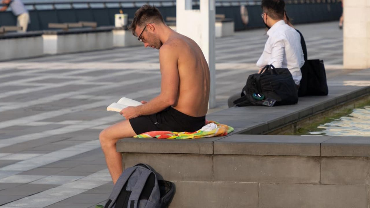 Topless Jogger