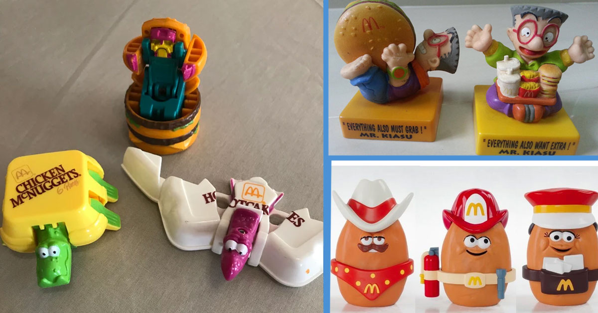6 McDonald's Happy Meal Toys S'pore Kids Used To Show Off to Their ...