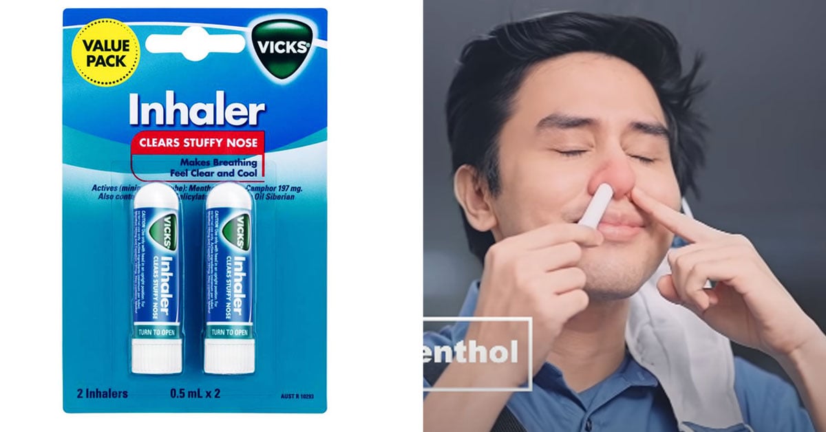 Here’s the Correct Way to Use Your Vicks Inhaler Goody Feed