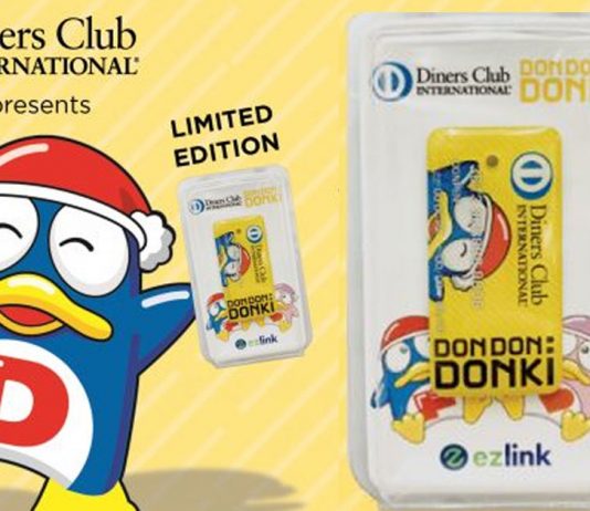 Diners Club Offering Free Don Don Donki Ez-Link Charm to Those Who Apply For Any 2 Cards
