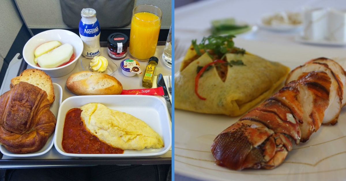 5 Airline Foods So Delicious & IGWorthy, They Deserve a Michelin Star