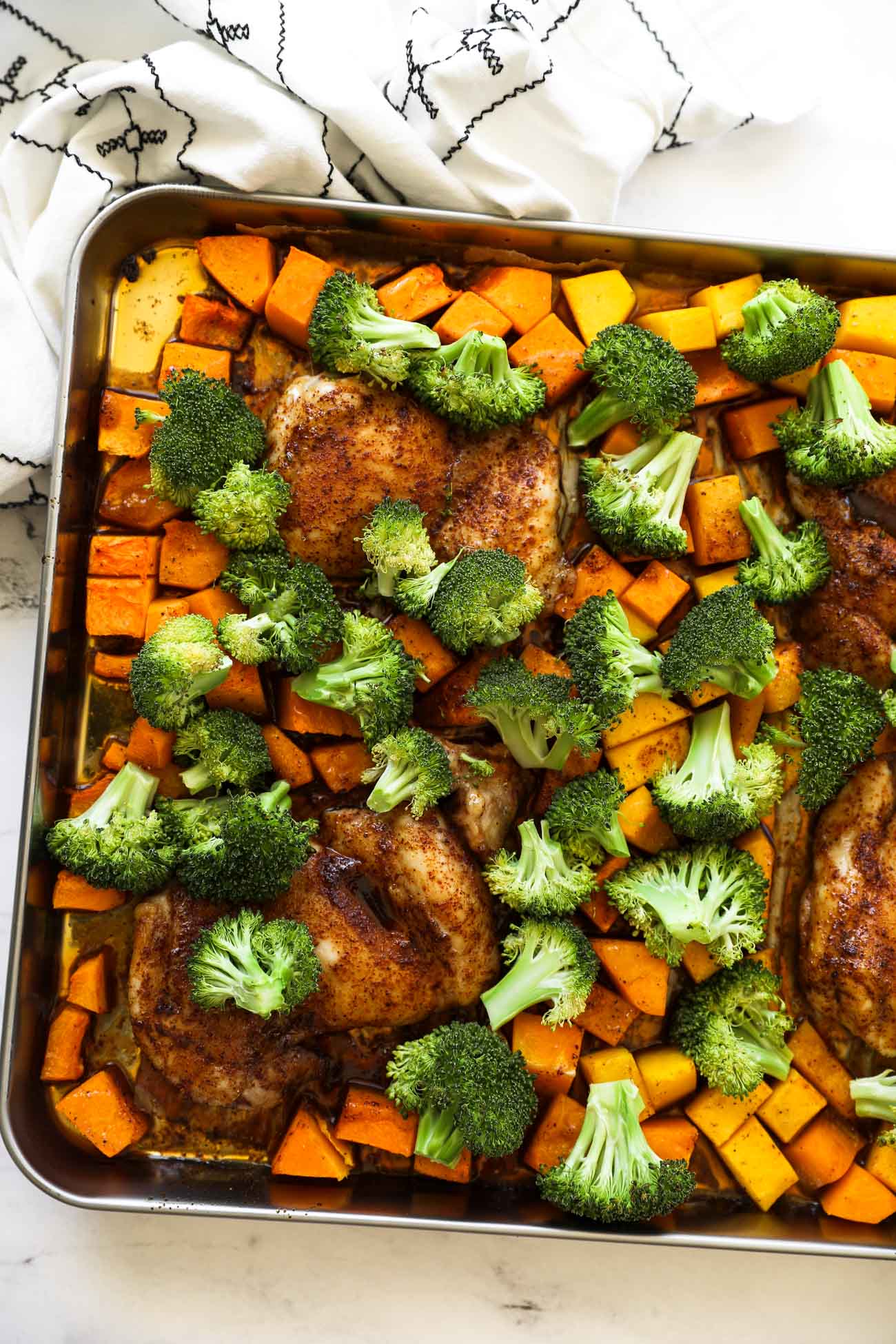 Broccoli with chicken