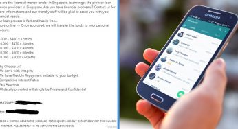 What to Do When You Receive Unsolicited SMS / WhatsApp Message Related to Loan