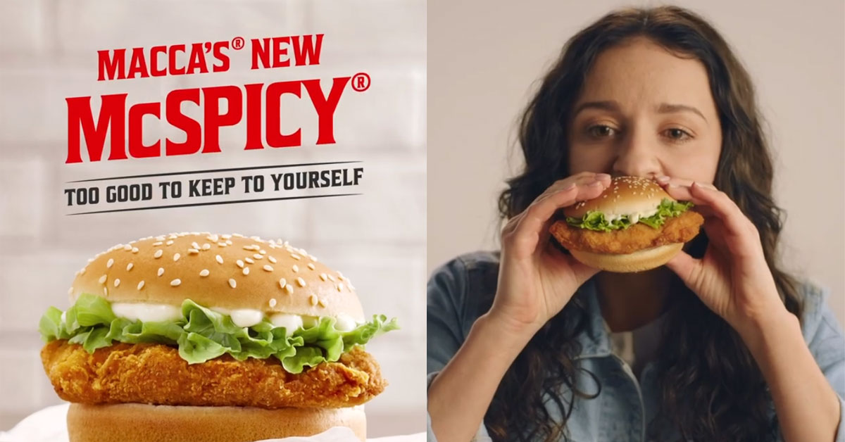 Australia Mcdonalds Brought Mcspicy Back To Their Menu And Aussies Are