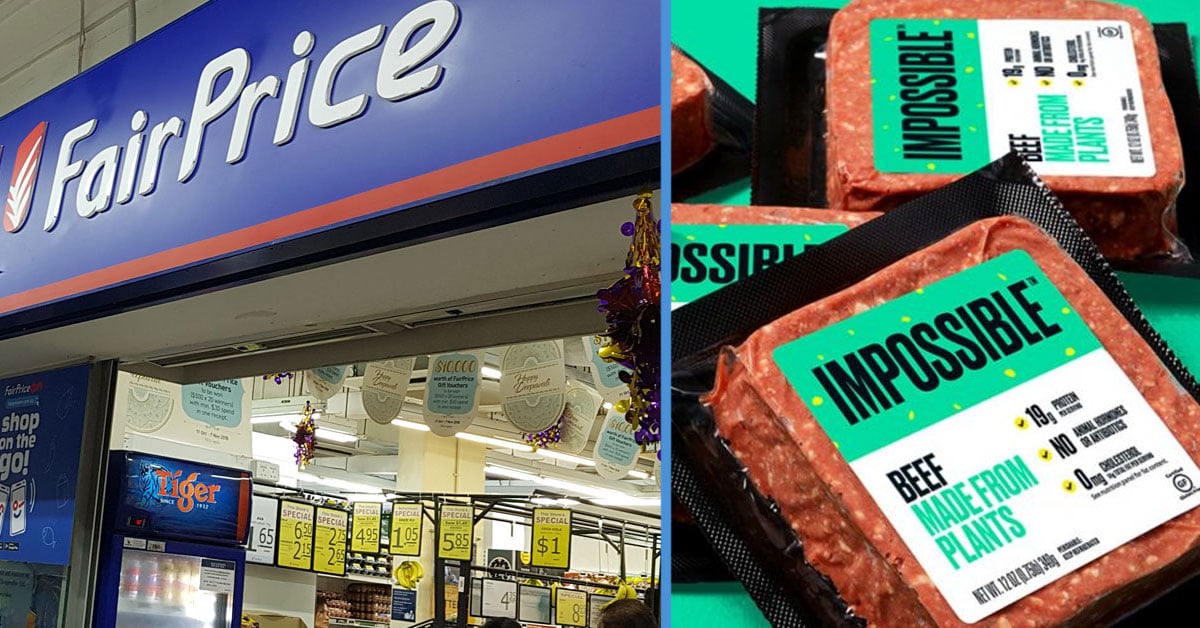 You Can Now Buy Impossible Beef From Ntuc Fairprice And Redmart For 1690 Goody Feed 