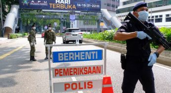 10,000 Police Officers Quarantined & 200 Officers Infected With COVID-19 in M’sia