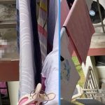Used Sanitary Pads Repeatedly Found Near Clean Laundry Outside HDB Kitchen Window