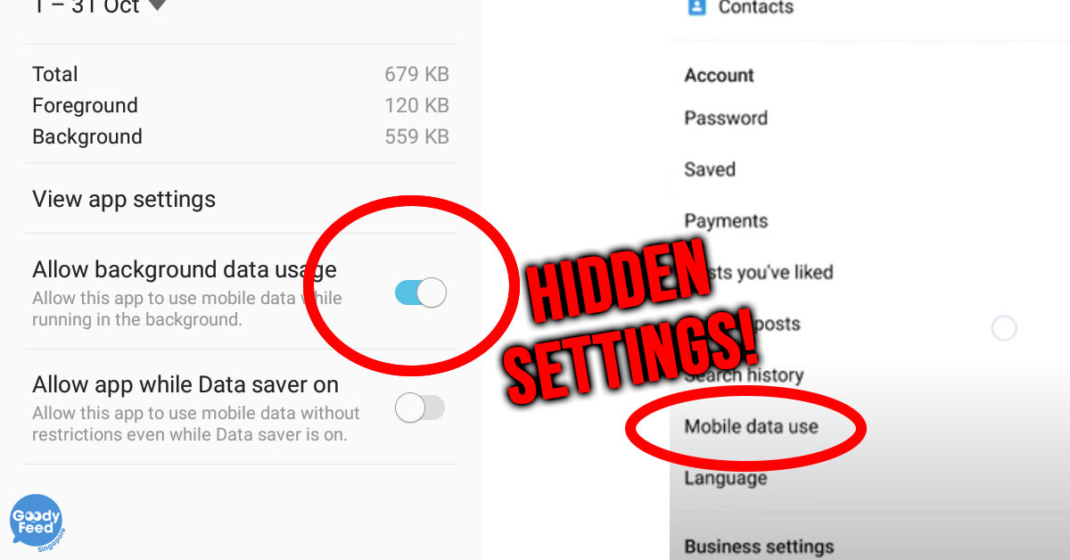 10 Rather Unknown Ways to Use Less Data in S'pore, Especially for FB, IG &  WhatsApp - Goody Feed