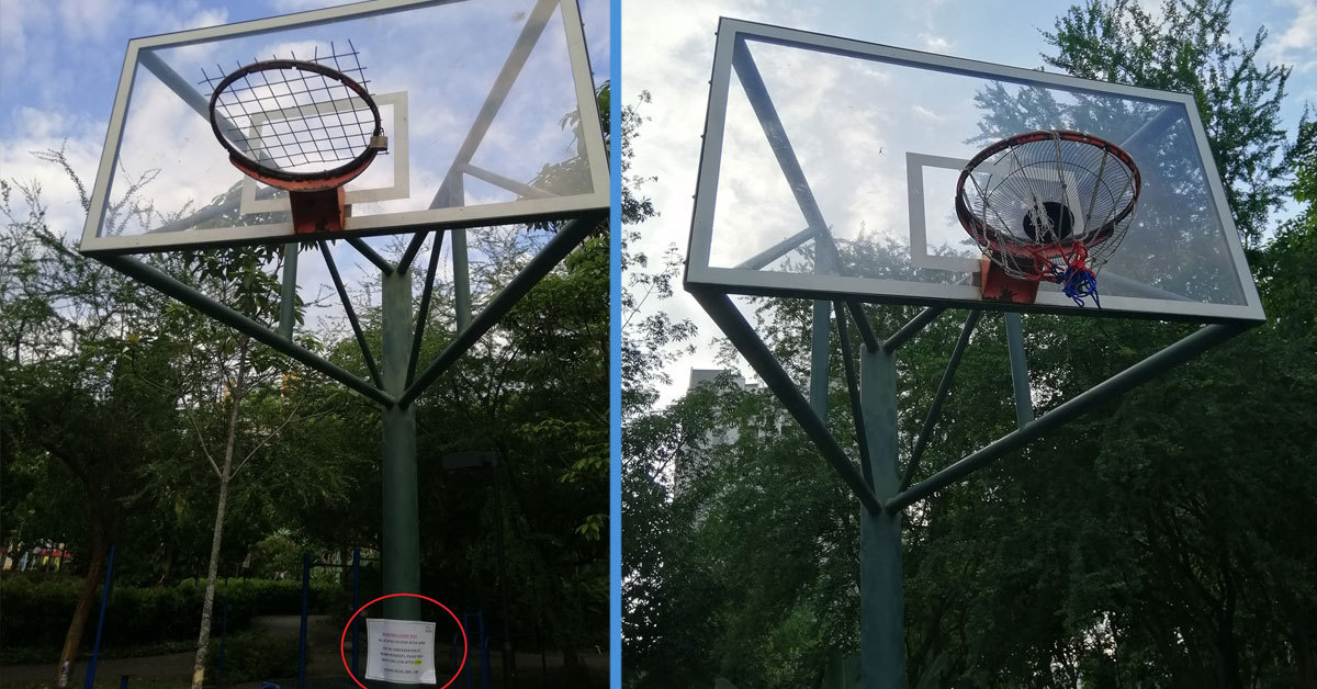 Yishun Basketball Court Closed at Night Due to 'Noise Pollution