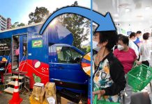 NTUC FairPrice Has A Lorry With Air-Con for People to Shop Like They’re in a Minimart