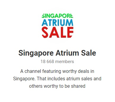 11 Telegram Channels About Deals in S’pore You Need to Join if You’re a Kiasu S’porean - 11