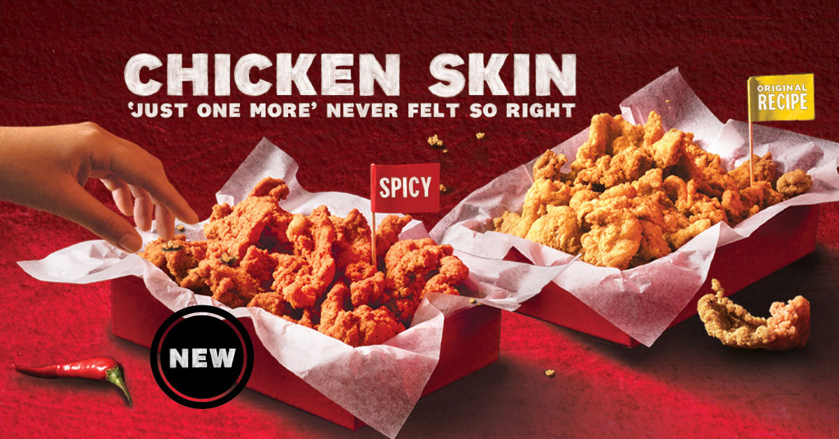 Does Kfc Fried Chicken Have Skin