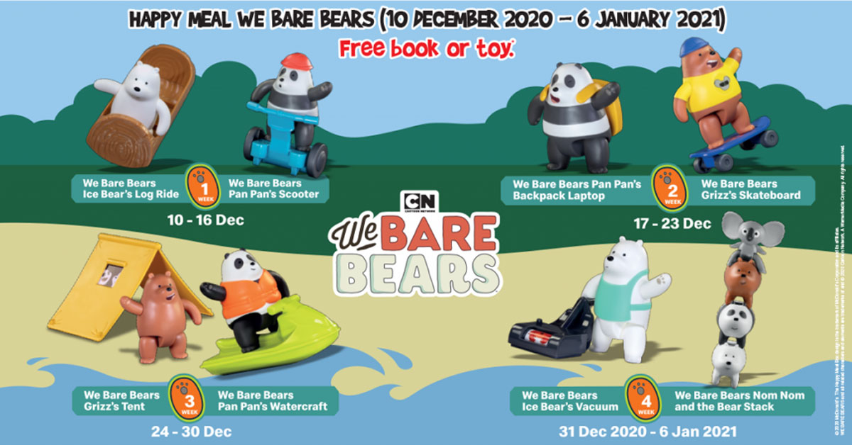 bare bears soft toys