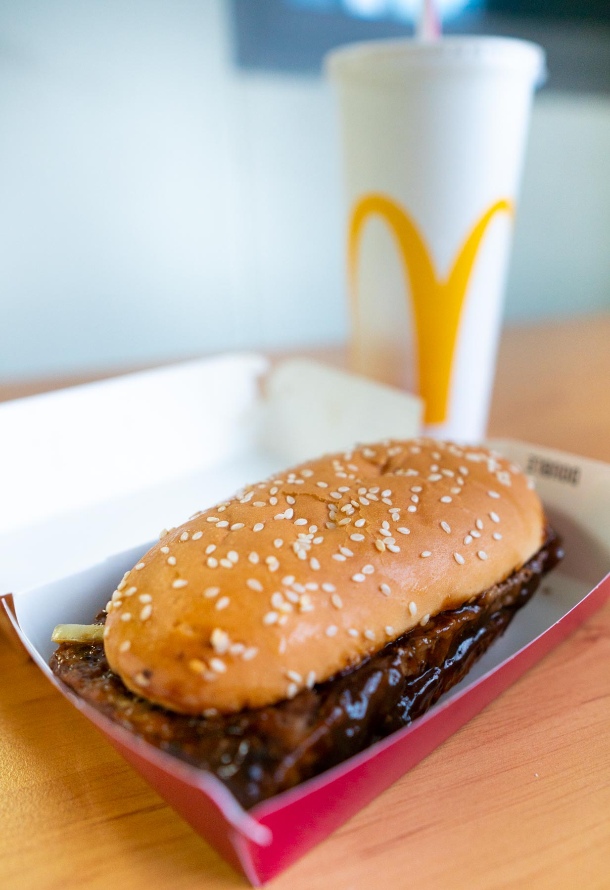 McDonald's Beef Prosperity Burger