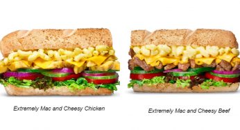Subway Having Mac & Cheese Sandwiches from 6 Jan to 9 March