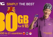 TPG Has a New 80GB Plan for Just $18 a Month with Roaming Data