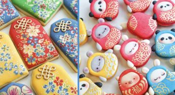 Hand-Painted ‘Protection Charms’ Cookies & Macarons Can Ward Off Both Bad Luck & Calories