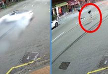 New Footage Shows How BMW Lost Control in Tanjong Pagar & Lady Running Towards the Car