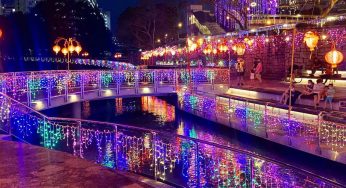 Bukit Panjang Pond Lighted Up With CNY Lights is The Perfect Place To Stroll For V-Day