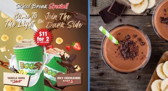 Boost Juice Bars Selling New Vanilla and Chocolate Smoothies for Limited Time Only in Mar