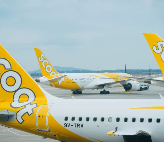 SIA & Scoot Announce Over 380,000 Discounted Tickets, With Sale Starting 23 October Scoot aircraft parked at an airport