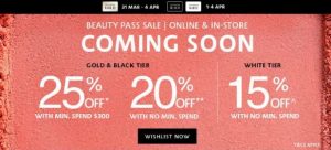 Don’t Say Bojio: Sephora Will Have Up to 25% In-Store & Online Discounts From 31 Mar–4 Apr - 1