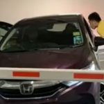 Driver Blocked Everyone from Entering the Carpark at King Albert Park Residences after he was Denied Access