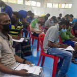 MOM & SingPost Provide Letter-Writing Kits for 10,000 Migrant Workers After Their Vaccinations