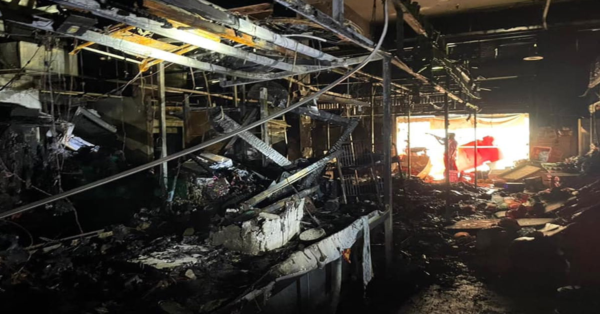 Fire Broke Out in Canberra Road Wet Market This Morning When It Was ...