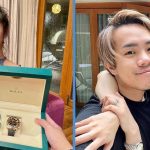 Jianhao Tan Gave A Rolex to His Wife for 2nd Wedding Anniversary