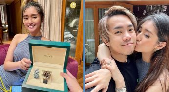 Jianhao Tan Gave A Rolex to His Wife for 2nd Wedding Anniversary