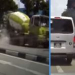 2 Passengers Taken to the Hospital After SBS Bus Collided with Cement Mixer