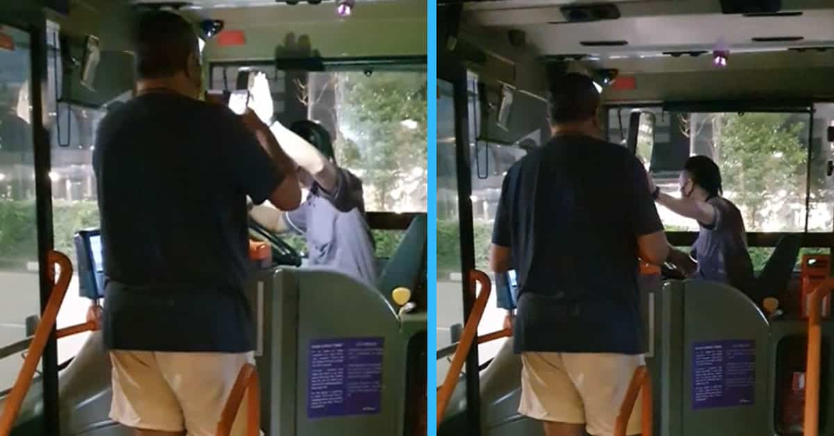 Man Allegedly Harassed And Verbally Abused Bus Driver Causing Him To Stop The Service Goody Feed