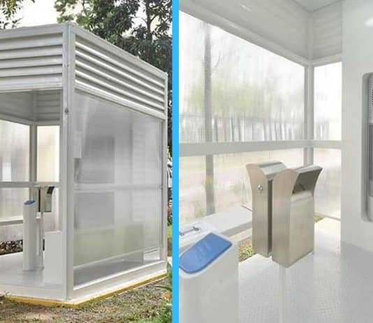There Are Air-Conditioned Smoking Cabins in a Clementi Estate So People Won’t Smoke at Home