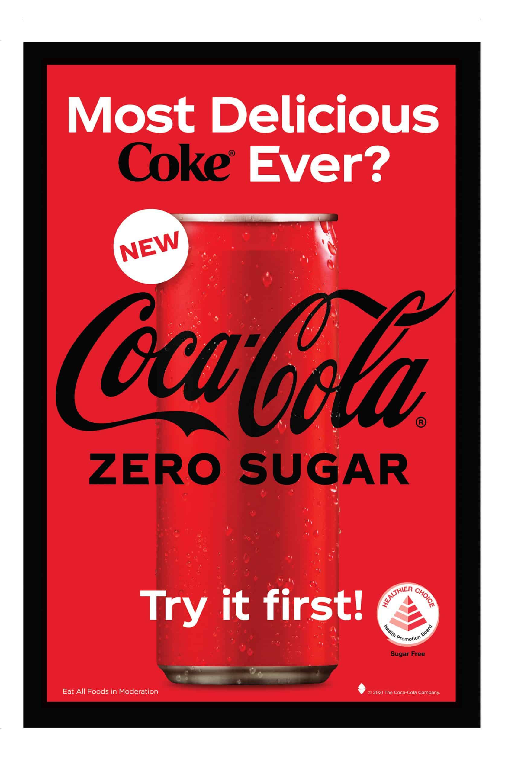 Coca Cola Launches New Coca Cola Zero Sugar That Supposedly Tastes Better Than The Previous Ones 