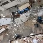 Parts of a Concrete Roof Fell Off an Industrial Building in Bedok; Area Has Been Cordoned Off