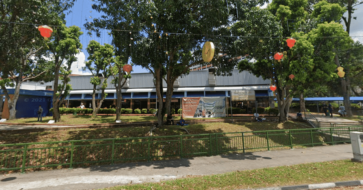 Marsiling Lane Hawker Centre & Wet Market Closed Temporarily For Deep 