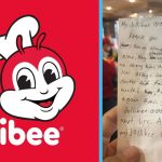 Man with Only 3 Months to Live Bids Farewell to Jollibee Through a Note