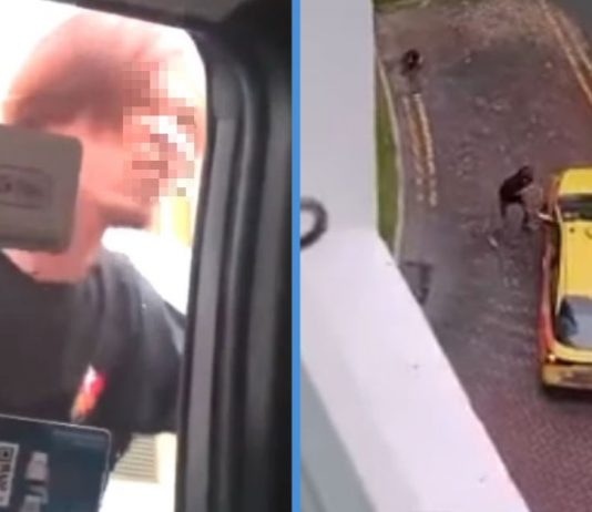 Man Who Used Helmet to Hit Taxi is Also Being Investigated by CNB for Drug Offences