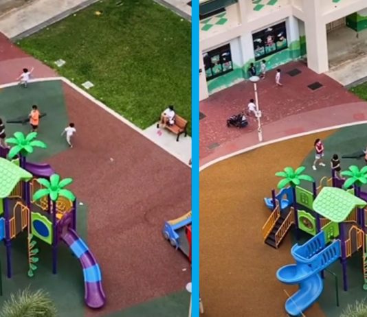 Children Spotted Playing Squid Game ‘Red Light, Green Light’ in Sembawang Playground