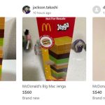 People Have Started Reselling McDonald’s Jenga on Carousell for Up to $80