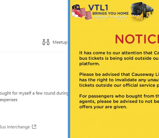 People Are Selling Land VTL Tickets on Carousell But They Might Not Be Valid