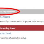 US Has Now Reclassified The Travel Threat Level for S’pore to…’Unknown’