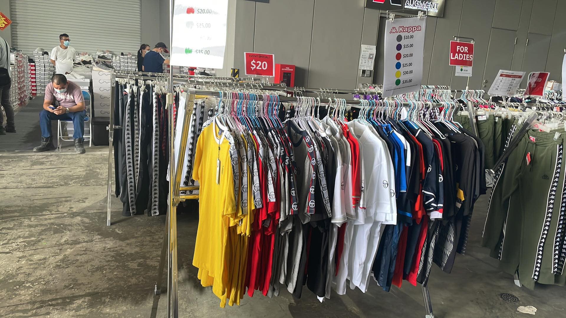 Kappa clothing singapore sale