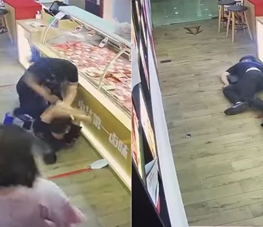 Police Investigating Viral Video of 2 Men Fighting in a Store Along Beach Road