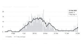 Despite High Number of Omicron Cases, Daily COVID-19 Deaths Are Lower Than Delta Peak