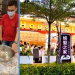 House of Seafood Rewards Staff for CNY By Letting Staff Scoop Cash While Being Blindfolded