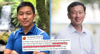 Tan Chuan-Jin & Ong Ye Kung Responded to WP’s Subtle Message That the COP is ‘Bias’